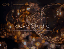 Tablet Screenshot of klovestudio.com